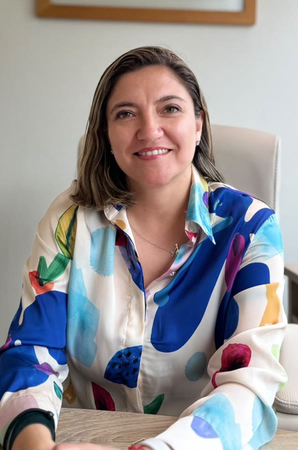 Angie Olguín, socia fundadora del estudio